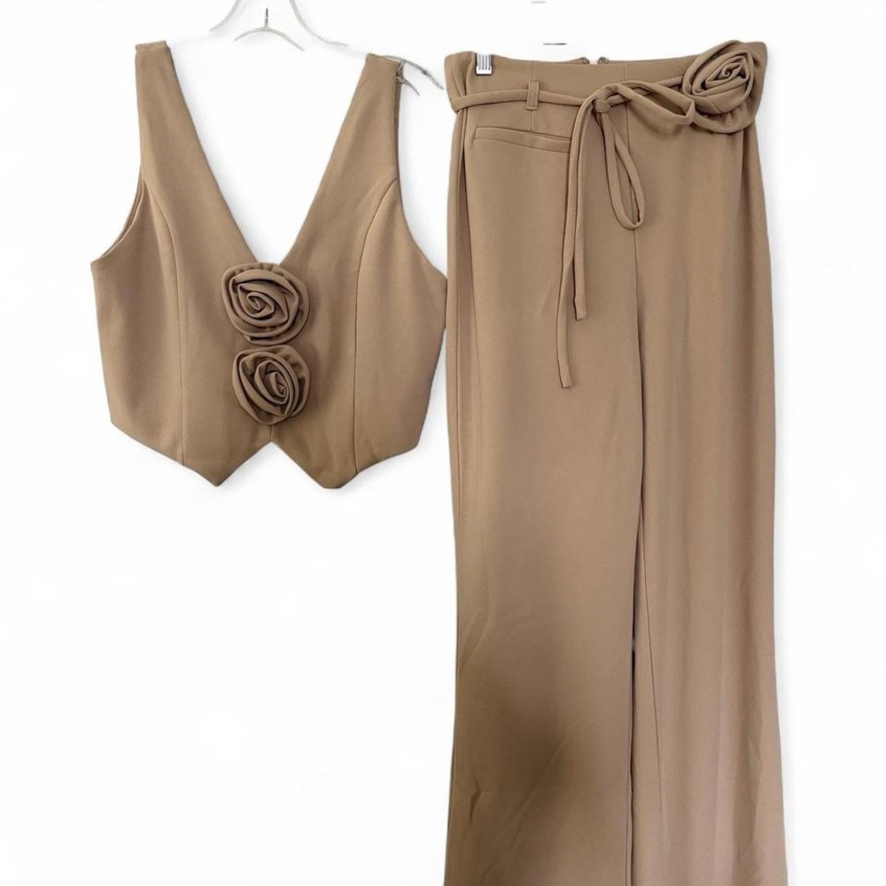 Elegant new Valentine Tan Women's Jumpsuit
